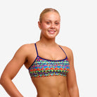 Funkita Ladies Swim Crop Top | Packed Up-Swimwear-Funkita-8-Packed Up-Ashlee Grace Activewear & Swimwear Online