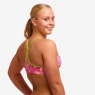 Funkita Ladies Swim Crop Top | Rosie Cheeky-Swimwear-Funkita-8-Rosie Cheeky-Ashlee Grace Activewear & Swimwear Online