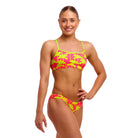 Funkita Ladies Swim Crop Top | Sweet Coconuts-Swimwear-Funkita-8-Sweet Coconuts-Ashlee Grace Activewear & Swimwear Online