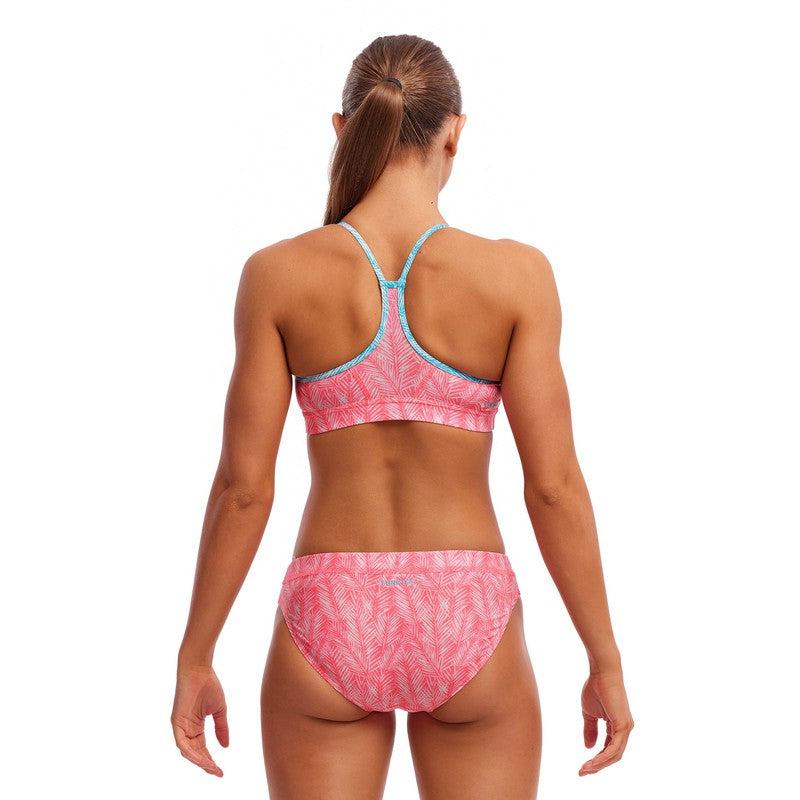 Funkita Ladies Swim Crop Top | Sweet Releaf-Swimwear-Funkita-8-Sweet Releaf-Ashlee Grace Activewear & Swimwear Online