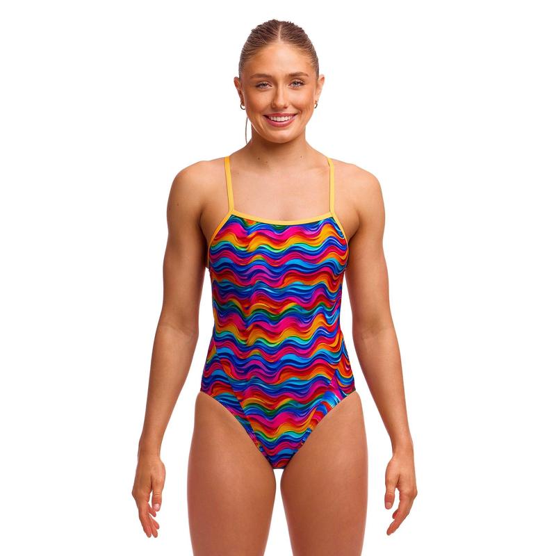 Funkita Ladies Swim Secure One Piece | Plastic Fantastic-Swimwear-Funkita-6-Plastic Fantastic-Ashlee Grace Activewear & Swimwear Online