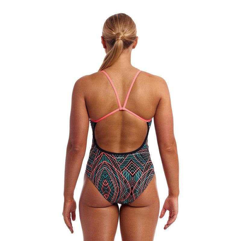 Funkita Ladies Swim Secure One Piece | Spiro Mint-Swimwear-Funkita-6-Spiro Mint-Ashlee Grace Activewear & Swimwear Online