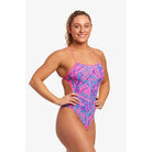 Funkita Ladies Twisted One Piece | Quick Flick-Swimwear-Funkita-8-Quick Flick-Ashlee Grace Activewear & Swimwear Online