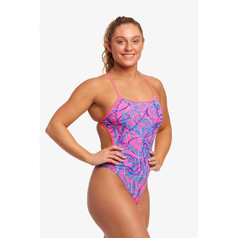 Funkita Ladies Twisted One Piece | Quick Flick-Swimwear-Funkita-8-Quick Flick-Ashlee Grace Activewear & Swimwear Online