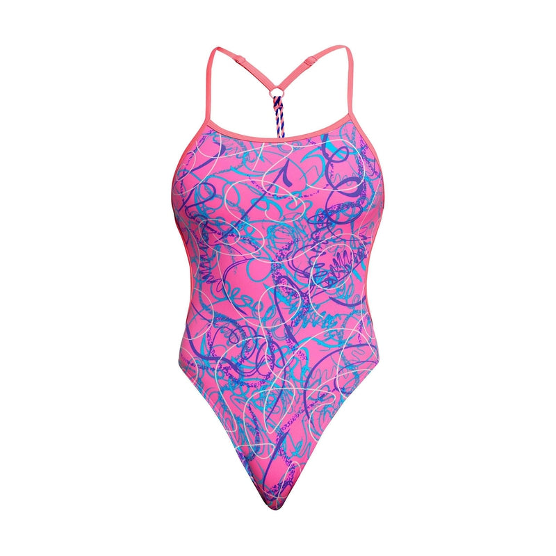 Funkita Ladies Twisted One Piece | Quick Flick-Swimwear-Funkita-8-Quick Flick-Ashlee Grace Activewear & Swimwear Online