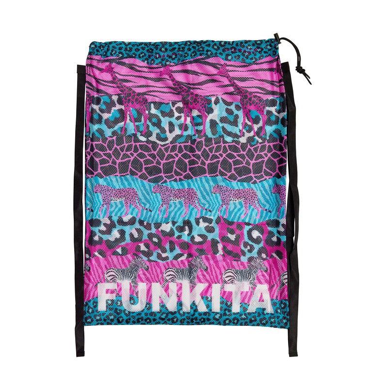 Funkita Mesh Gear Bag | Wild Things-Bag-Funkita-Wild Things-Ashlee Grace Activewear & Swimwear Online