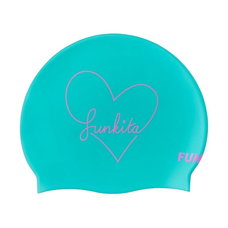 Funkita Seamless Silicone Swim Cap | Love Too-Swim Caps-Funkita-ONE SIZE-Love Too-Ashlee Grace Activewear & Swimwear Online