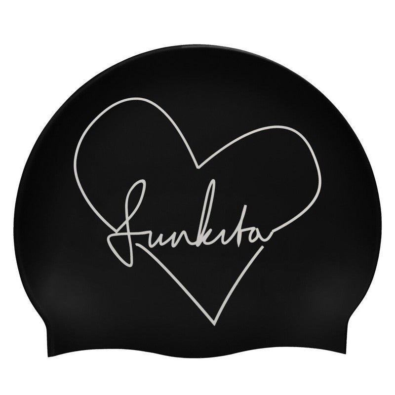 Funkita Silicone Swim Cap | Night Heart-Swim Caps-Funkita-ONE SIZE-Night Heart-Ashlee Grace Activewear & Swimwear Online