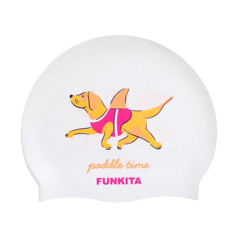 Funkita Silicone Swim Cap | Paddle Time-Swim Caps-Funkita-ONE SIZE-Paddle Time-Ashlee Grace Activewear & Swimwear Online