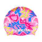 Funkita Silicone Swim Cap | Rock Star-Swim Caps-Funkita-ONE SIZE-Rock Star-Ashlee Grace Activewear & Swimwear Online
