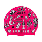 Funkita Silicone Swim Cap | Sketchy-Swim Caps-Funkita-ONE SIZE-Sketchy-Ashlee Grace Activewear & Swimwear Online