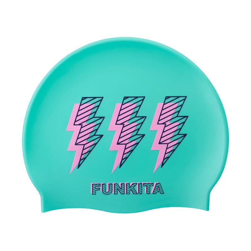 Funkita Silicone Swim Cap | Zip Zap-Swim Caps-Funkita-ONE SIZE-Zip Zap-Ashlee Grace Activewear & Swimwear Online