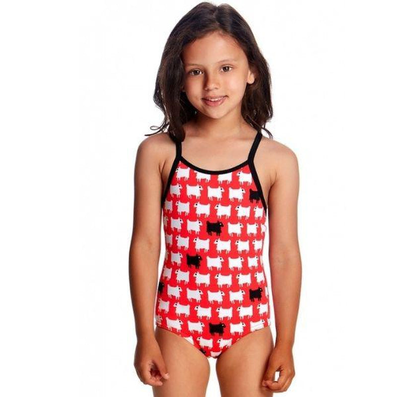 Funkita Toddler Girls Printed One Piece | Black Sheep-Swimwear-Funkita-1-Black Sheep-Ashlee Grace Activewear & Swimwear Online