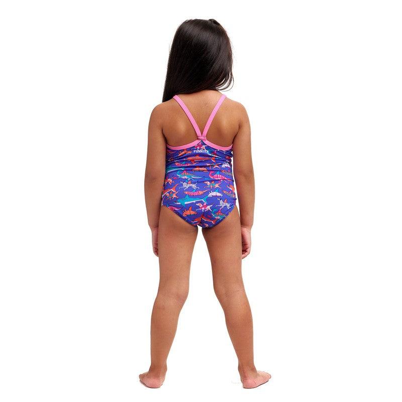 Funkita Toddler Girls Printed One Piece | Doggie Paddle-Swimwear-Funkita-3-Doggie Paddle-Ashlee Grace Activewear & Swimwear Online