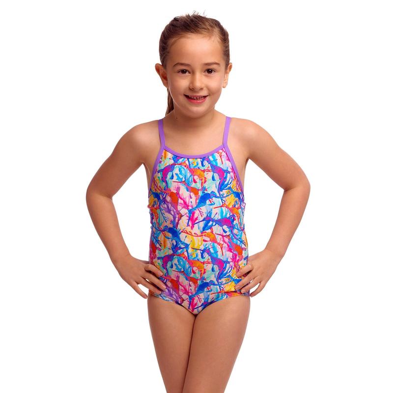 Funkita Toddler Girls Printed One Piece | Dreamy Weedy-Swimwear-Funkita-4-Dreamy Weedy-Ashlee Grace Activewear & Swimwear Online