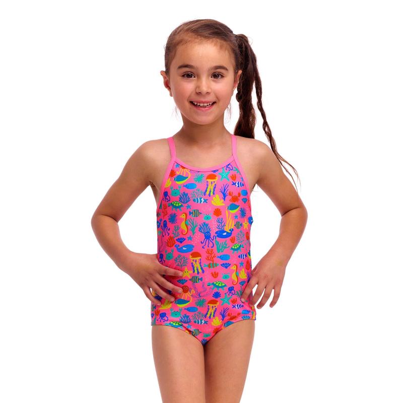 Funkita Toddler Girls Printed One Piece | Fishilicious-Swimwear-Funkita-2-Fishilicious-Ashlee Grace Activewear & Swimwear Online