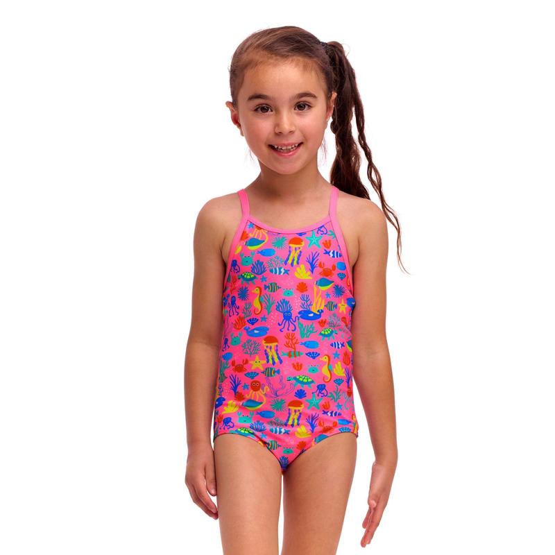 Funkita Toddler Girls Printed One Piece | Fishilicious-Swimwear-Funkita-2-Fishilicious-Ashlee Grace Activewear & Swimwear Online