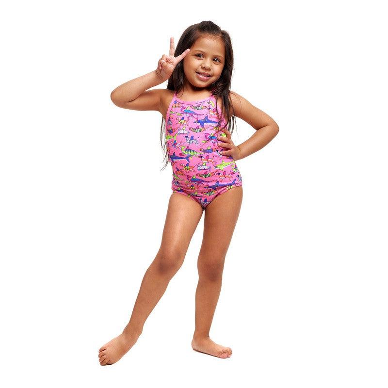 Funkita Toddler Girls Printed One Piece | Learner Lane-Swimwear-Funkita-3-Learner Lane-Ashlee Grace Activewear & Swimwear Online