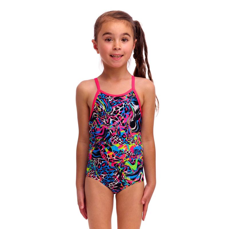 Funkita Toddler Girls Printed One Piece | Lolly Leopard-Swimwear-Funkita-2-Lolly Leopard-Ashlee Grace Activewear & Swimwear Online