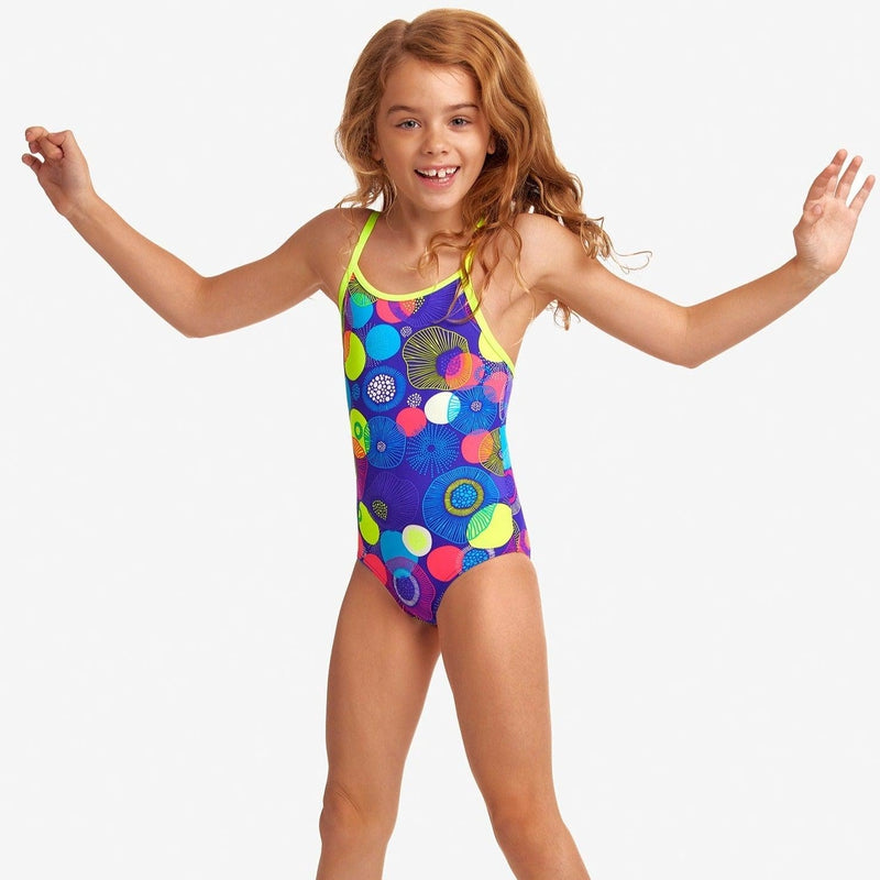 Funkita Toddler Girls Printed One Piece | Love Bite-Swimwear-Funkita-2-Love Bite-Ashlee Grace Activewear & Swimwear Online