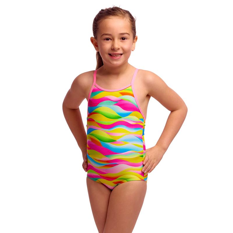 Funkita Toddler Girls Printed One Piece | Maybe Wavy-Swimwear-Funkita-4-Maybe Wavy-Ashlee Grace Activewear & Swimwear Online