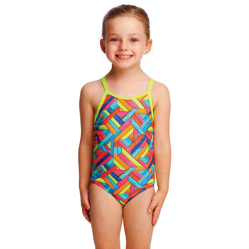 Funkita Toddler Girls Printed One Piece | Panel Pop-Swimwear-Funkita-2-Panel Pop-Ashlee Grace Activewear & Swimwear Online