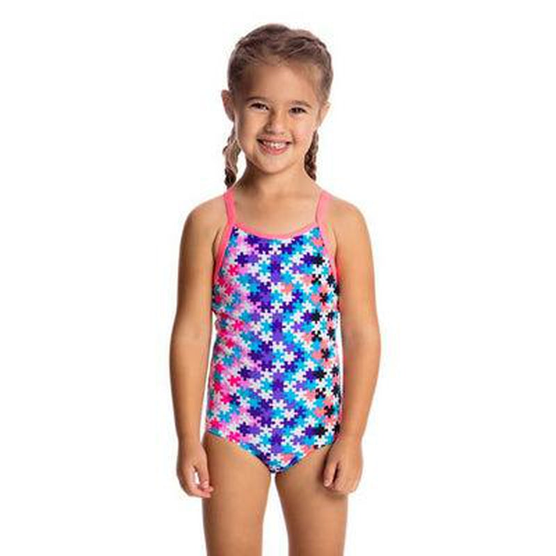 Funkita Toddler Girls Printed One Piece | Party Pieces-Swimwear-Funkita-2-Party Pieces-Ashlee Grace Activewear & Swimwear Online