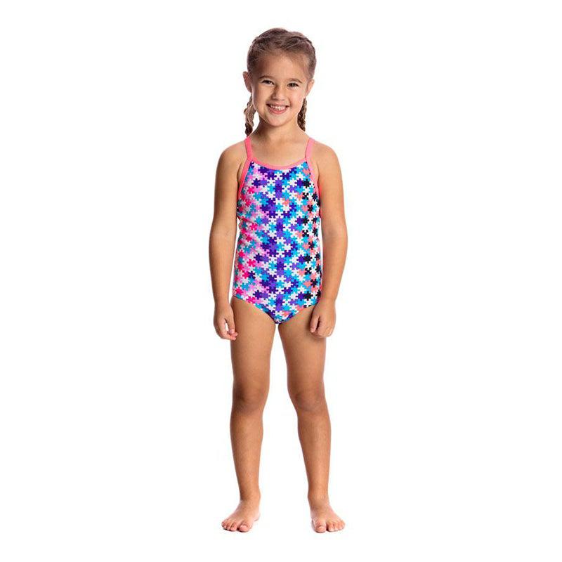 Funkita Toddler Girls Printed One Piece | Party Pieces-Swimwear-Funkita-2-Party Pieces-Ashlee Grace Activewear & Swimwear Online