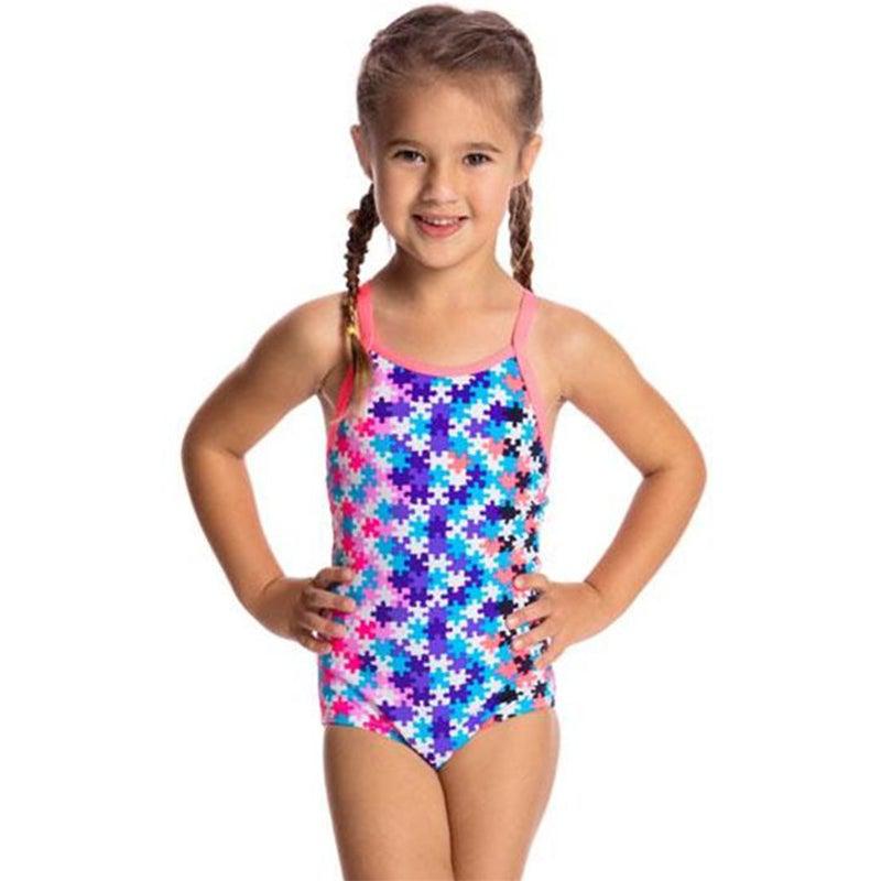 Funkita Toddler Girls Printed One Piece | Party Pieces-Swimwear-Funkita-2-Party Pieces-Ashlee Grace Activewear & Swimwear Online