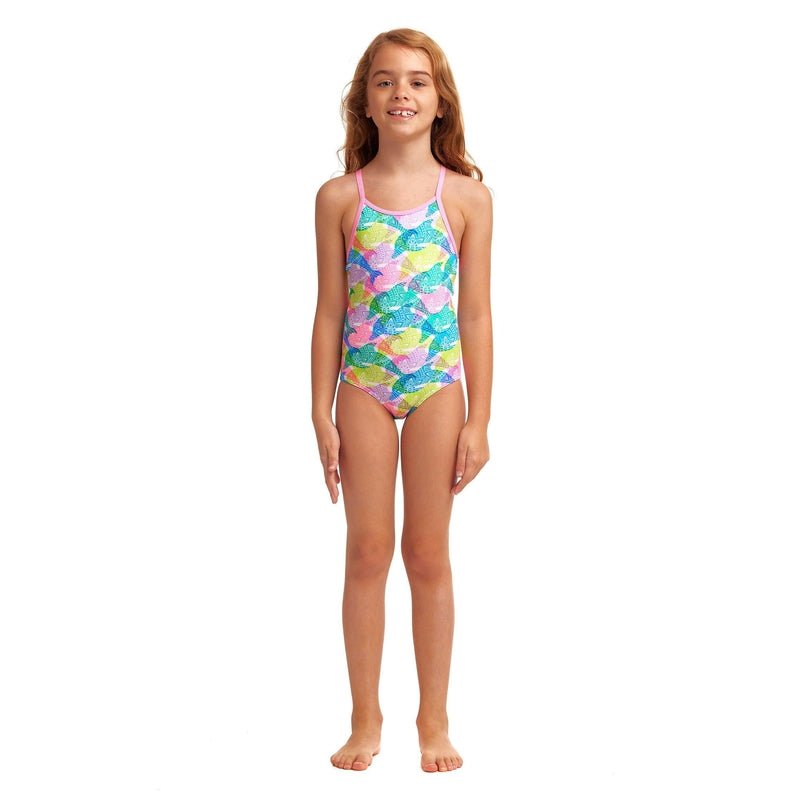 Funkita Toddler Girls Printed One Piece | Pastel Porpie-Swimwear-Funkita-2-Pastel Porpie-Ashlee Grace Activewear & Swimwear Online