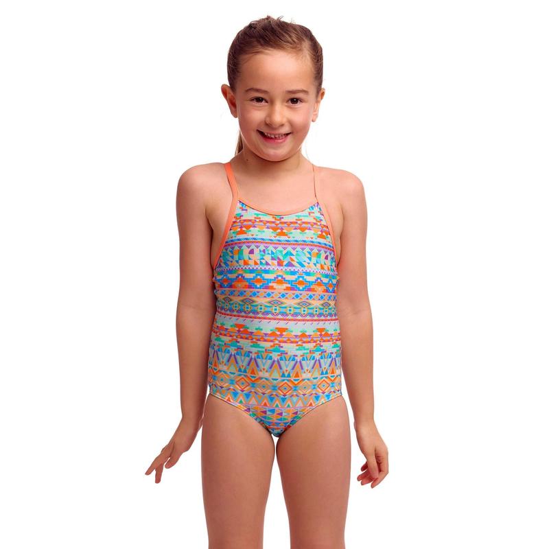 Funkita Toddler Girls Printed One Piece | Ship Shape-Swimwear-Funkita-2-Ship Shape-Ashlee Grace Activewear & Swimwear Online