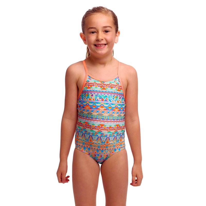 Funkita Toddler Girls Printed One Piece | Ship Shape-Swimwear-Funkita-2-Ship Shape-Ashlee Grace Activewear & Swimwear Online