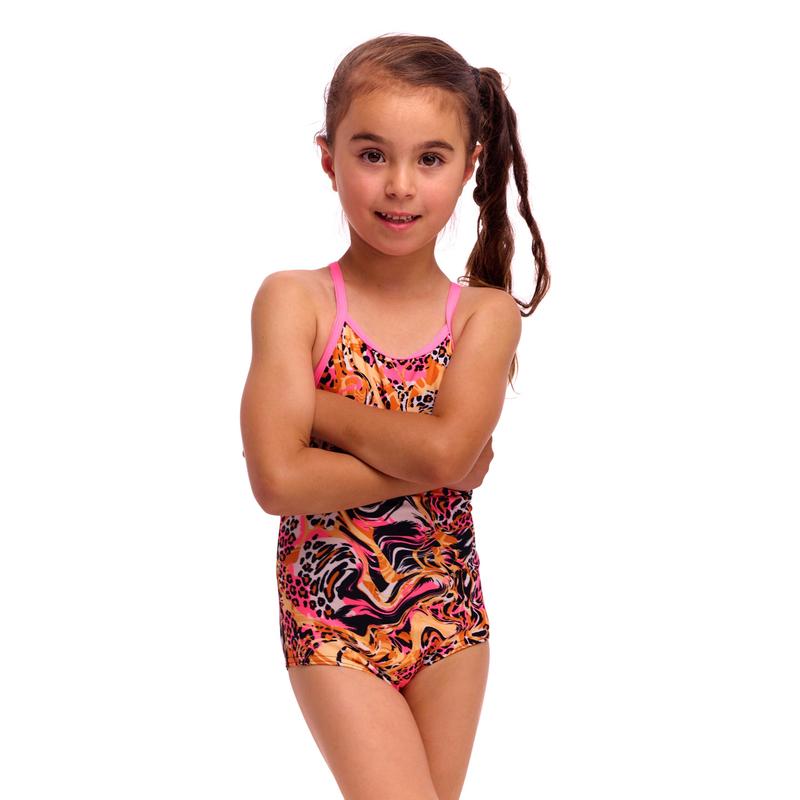 Funkita Toddler Girls Printed One Piece | Tipsy Tiger-Swimwear-Funkita-2-Tipsy Tiger-Ashlee Grace Activewear & Swimwear Online