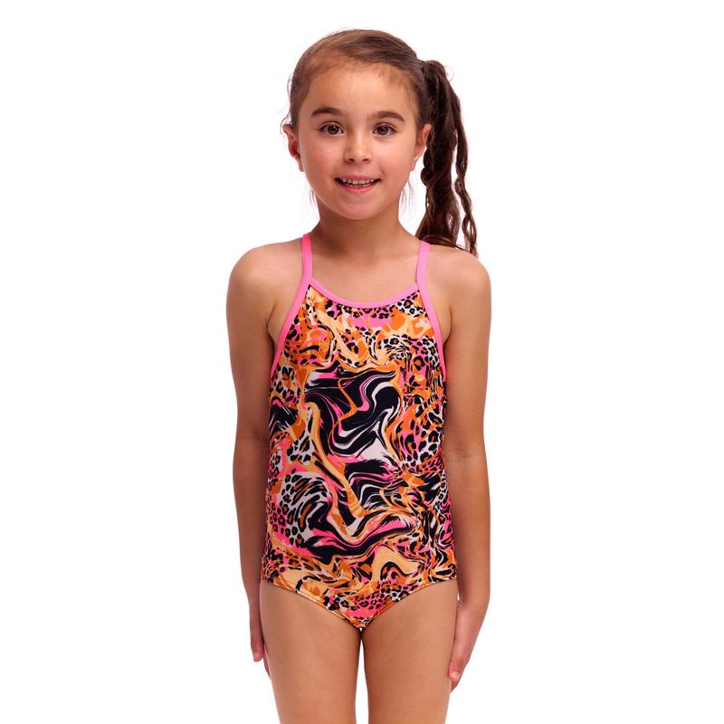 Funkita Toddler Girls Printed One Piece | Tipsy Tiger-Swimwear-Funkita-2-Tipsy Tiger-Ashlee Grace Activewear & Swimwear Online
