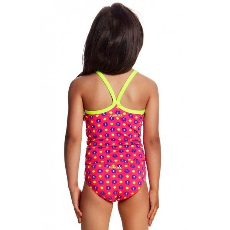 Funkita Toddler Girls Printed Tankini + Brief | Daisy Dots-Swimwear-Funkita-1-Daisy Dots-Ashlee Grace Activewear & Swimwear Online