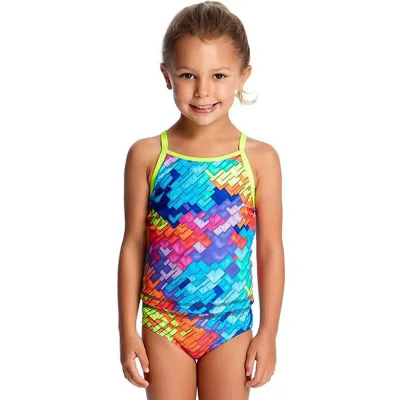 Funkita Toddler Girls Printed Tankini + Brief | Layer Cake-Swimwear-Funkita-1-Layer Cake-Ashlee Grace Activewear & Swimwear Online