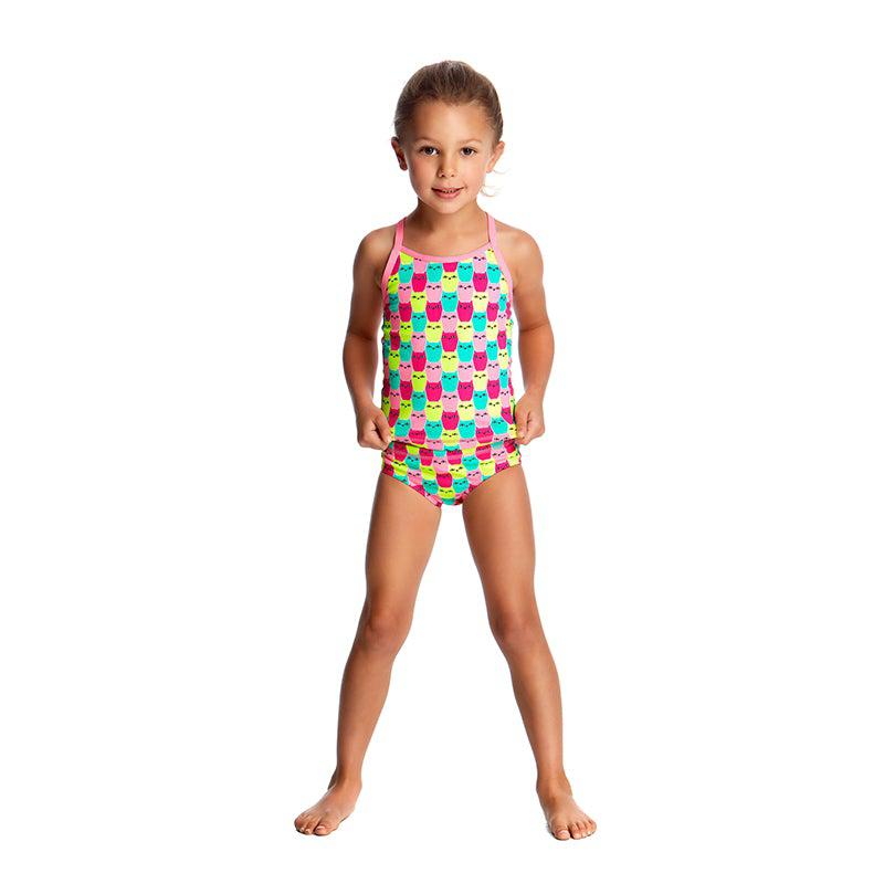 Funkita Toddler Girls Printed Tankini + Brief | Minty Mittens-Swimwear-Funkita-1-Minty Mittens-Ashlee Grace Activewear & Swimwear Online