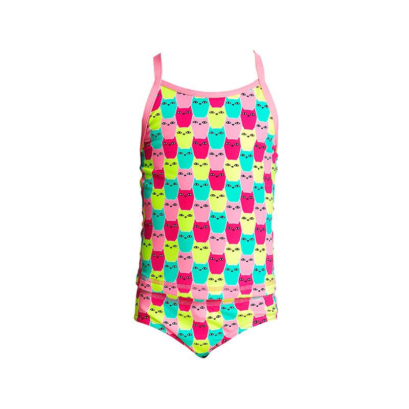 Funkita Toddler Girls Printed Tankini + Brief | Minty Mittens-Swimwear-Funkita-1-Minty Mittens-Ashlee Grace Activewear & Swimwear Online