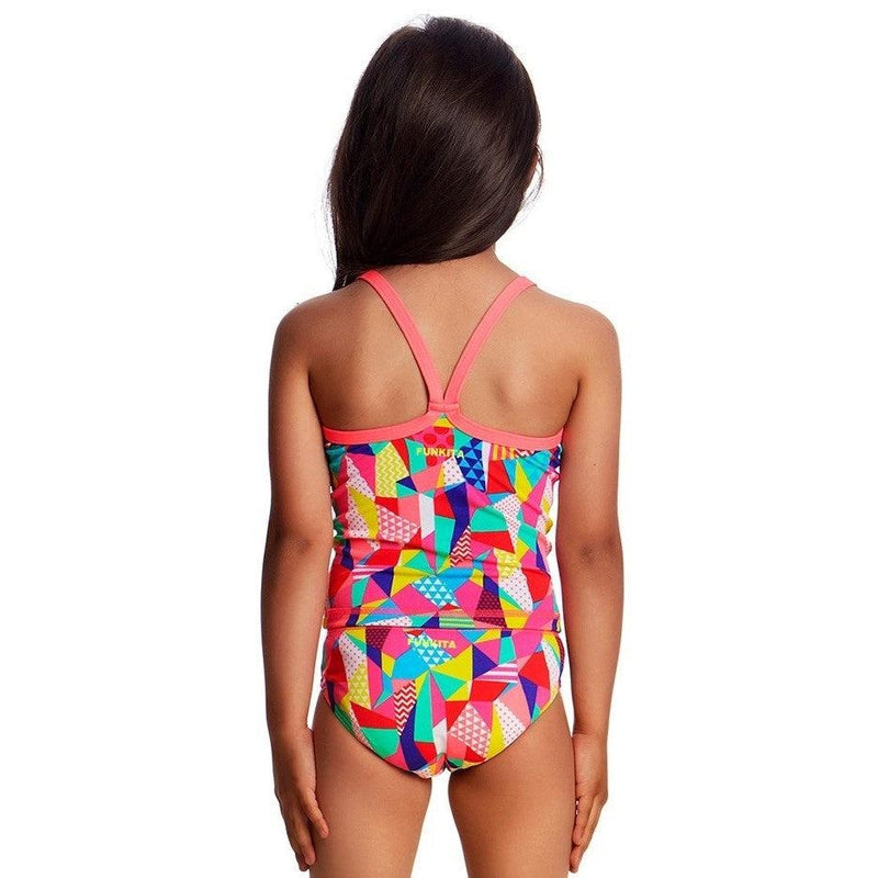 Funkita Toddler Girls Printed Tankini + Brief | Pastel Patch-Swimwear-Funkita-1-Pastel Patch-Ashlee Grace Activewear & Swimwear Online