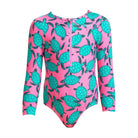 Funkita Toddler Girls Sun Cover One Piece | Paddling Pink-Swimwear-Funkita-1-Paddling Pink-Ashlee Grace Activewear & Swimwear Online