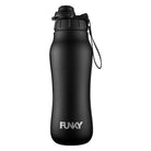 Funky Clean Stream Water Bottle-Swim Caps-Funky Trunks-Still Black-Ashlee Grace Activewear & Swimwear Online