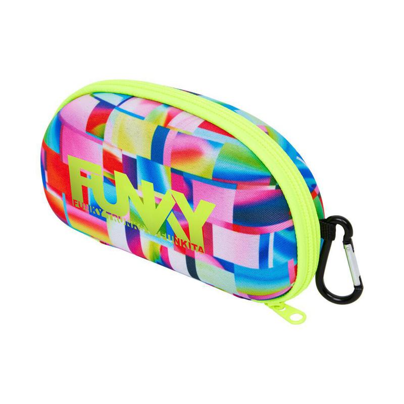 Funky Closed Goggle Cases-Swim Goggle Case-Funky-ONE SIZE-Patch Panels-Ashlee Grace Activewear & Swimwear Online