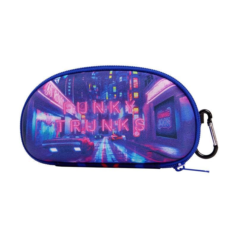 Funky Closed Goggle Cases-Swim Goggle Case-Funky-ONE SIZE-Cyber City-Ashlee Grace Activewear & Swimwear Online