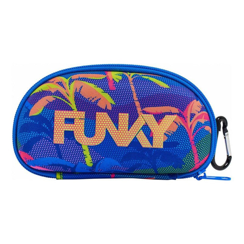 Funky Closed Goggle Cases-Swim Goggle Case-Funky-ONE SIZE-Palm A Lot-Ashlee Grace Activewear & Swimwear Online