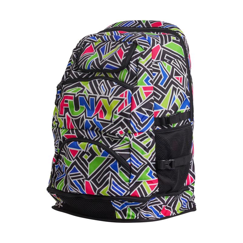 Funky Elite Squad Backpack | Bits of Peace-Backpacks-Funky-Ashlee Grace Activewear & Swimwear Online