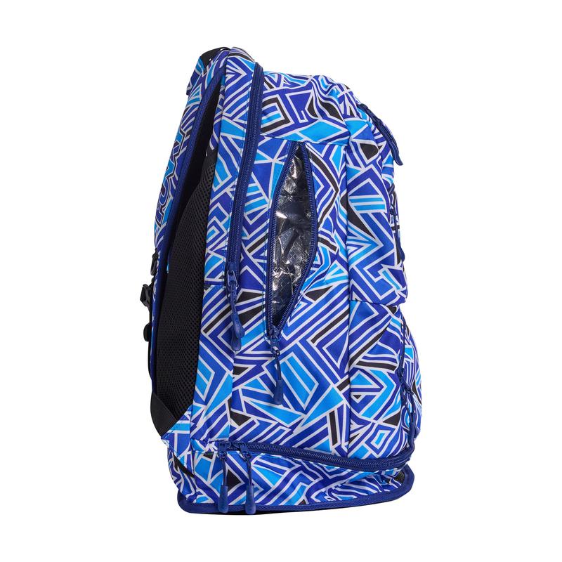 Funky Elite Squad Backpack | Blue Bits-Backpacks-Funky-Ashlee Grace Activewear & Swimwear Online