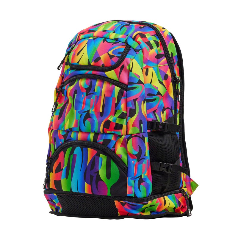 Funky Elite Squad Backpack | Colour Funk-Backpacks-Funky-Ashlee Grace Activewear & Swimwear Online