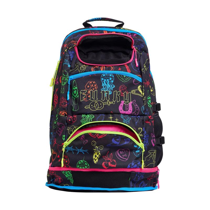 Funky Elite Squad Backpack | Doodles-Backpacks-Funkita-Ashlee Grace Activewear & Swimwear Online
