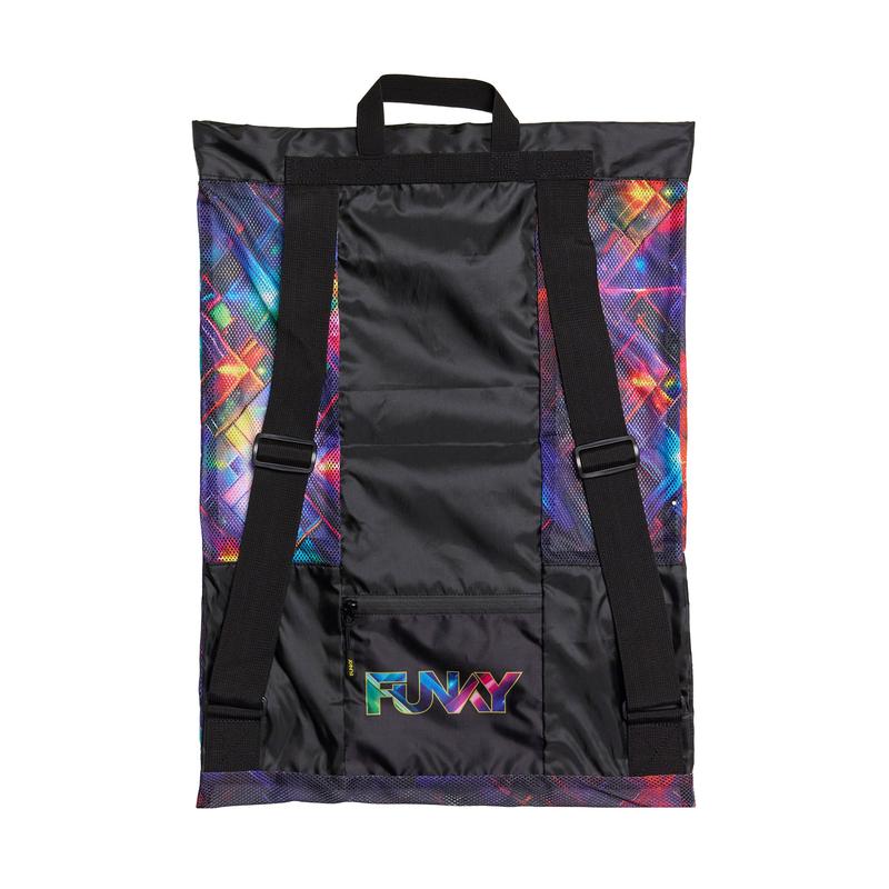 Funky Gear Up Mesh Backpack | Firefly Sparkle-Bag-Funky-Firefly Sparkle-Ashlee Grace Activewear & Swimwear Online