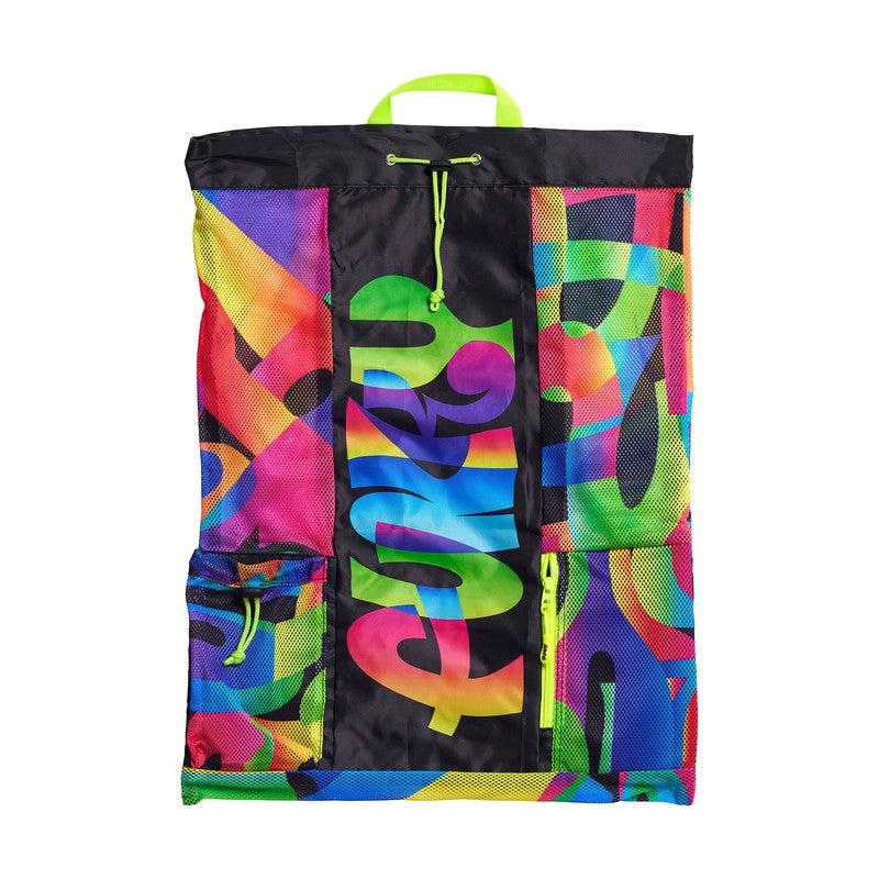 Funky Gear Up Mesh Bag | Colour Funk-Bag-Funky-Colour Funk-Ashlee Grace Activewear & Swimwear Online